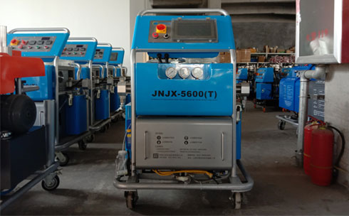 聚氨酯泡沫深冷保温发泡机(图1) JNJX-H5600T(PLC编程)聚氨酯泡沫保温发泡机