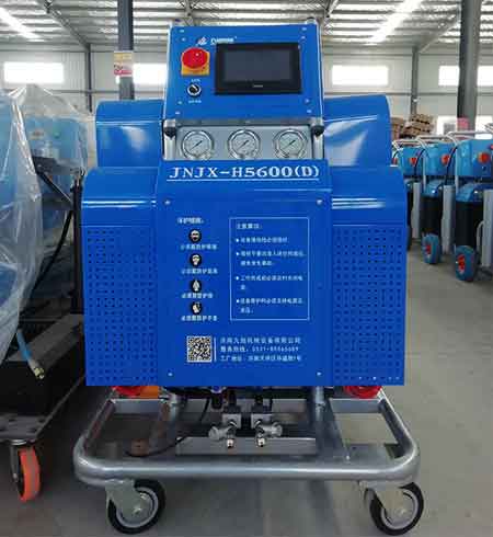 什么东西喷涂到泡沫上增加硬度(图1) H5600D-PLC 聚脲喷涂设备