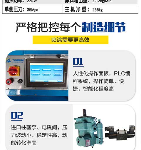 JNJX-H-T40聚氨酯喷涂机4